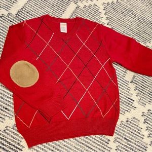 Gymboree Cotton 5/6 sweater w elbow patches. Never worn.
